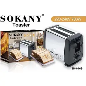 Sokany Automatic Fast Heating 2 Slice Electric Bread Toaster