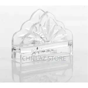 High Quality Crystal Glass Saviet Napkin Holder-