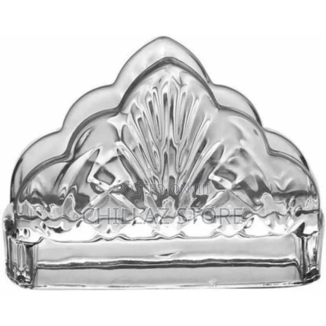 High Quality Crystal Glass Saviet Napkin Holder-