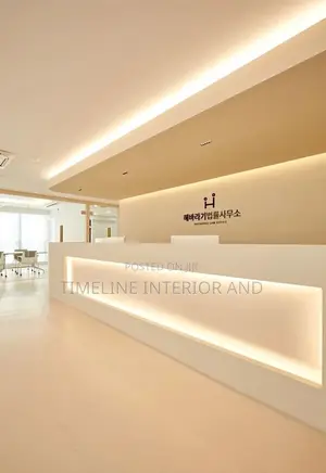 Executive Gypsum Ceiling on Counter Table .