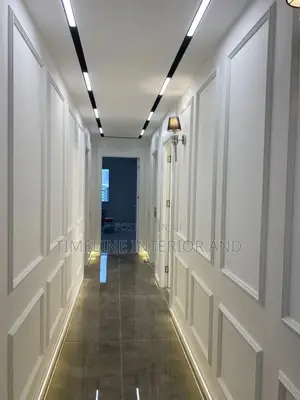 Awesome Wall Moldings and Gypsum Ceiling.