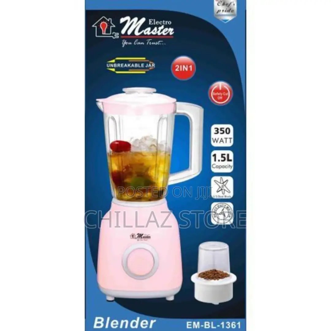 Electro Master 1.5L EM-BL1361 2-in-1 Blender –