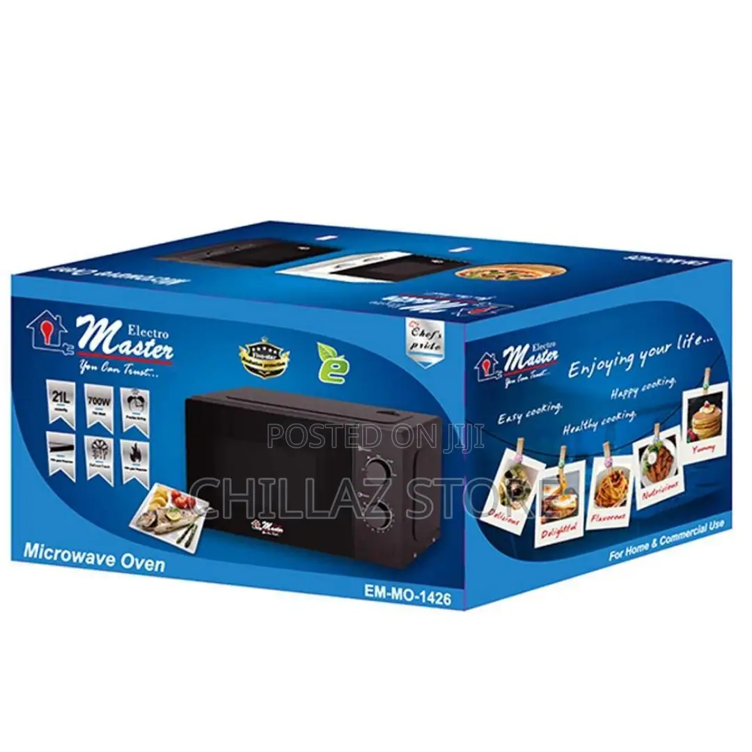 Electro Master EM-MO-1426 21L Microwave Oven –