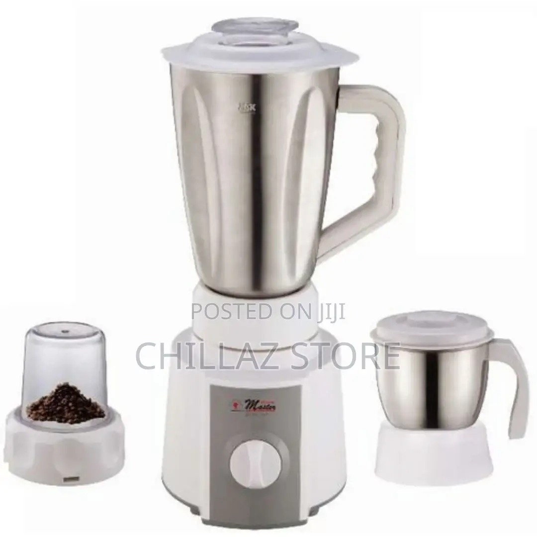Electro Master EM-BL-1069 3-in-1 Stainless Steel Blender
