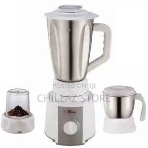 Electro Master EM-BL-1069 3-in-1 Stainless Steel Blender