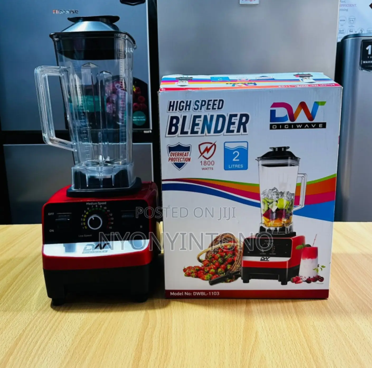 Digiwave Heavy Duty Blender With Powerful Durable Motor