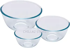 Pyrex Classic Baking Mixing Bowl Glass Set,