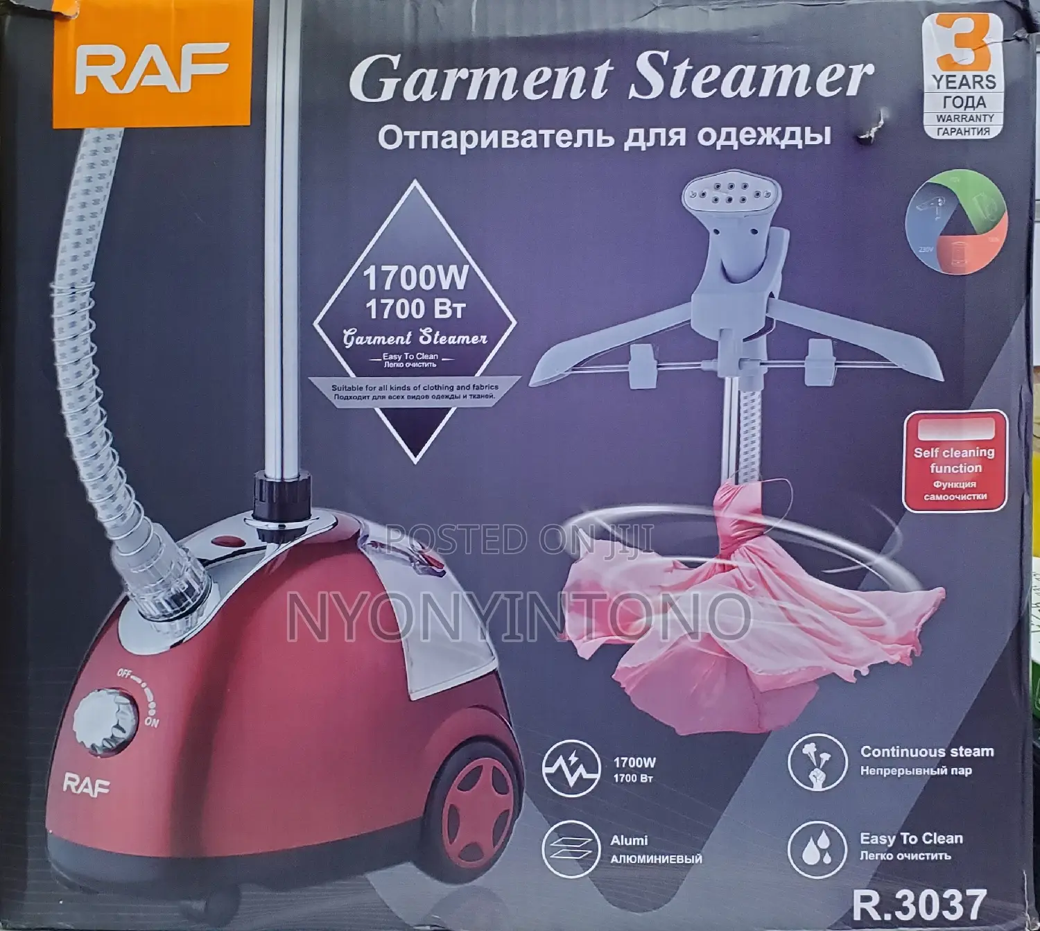 Raf Heavy Duty Garment Steamer Fast,Efficient Easy to Use