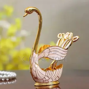 Swan Spoon and Fork Cutlery Storage Organizer Holder Rack