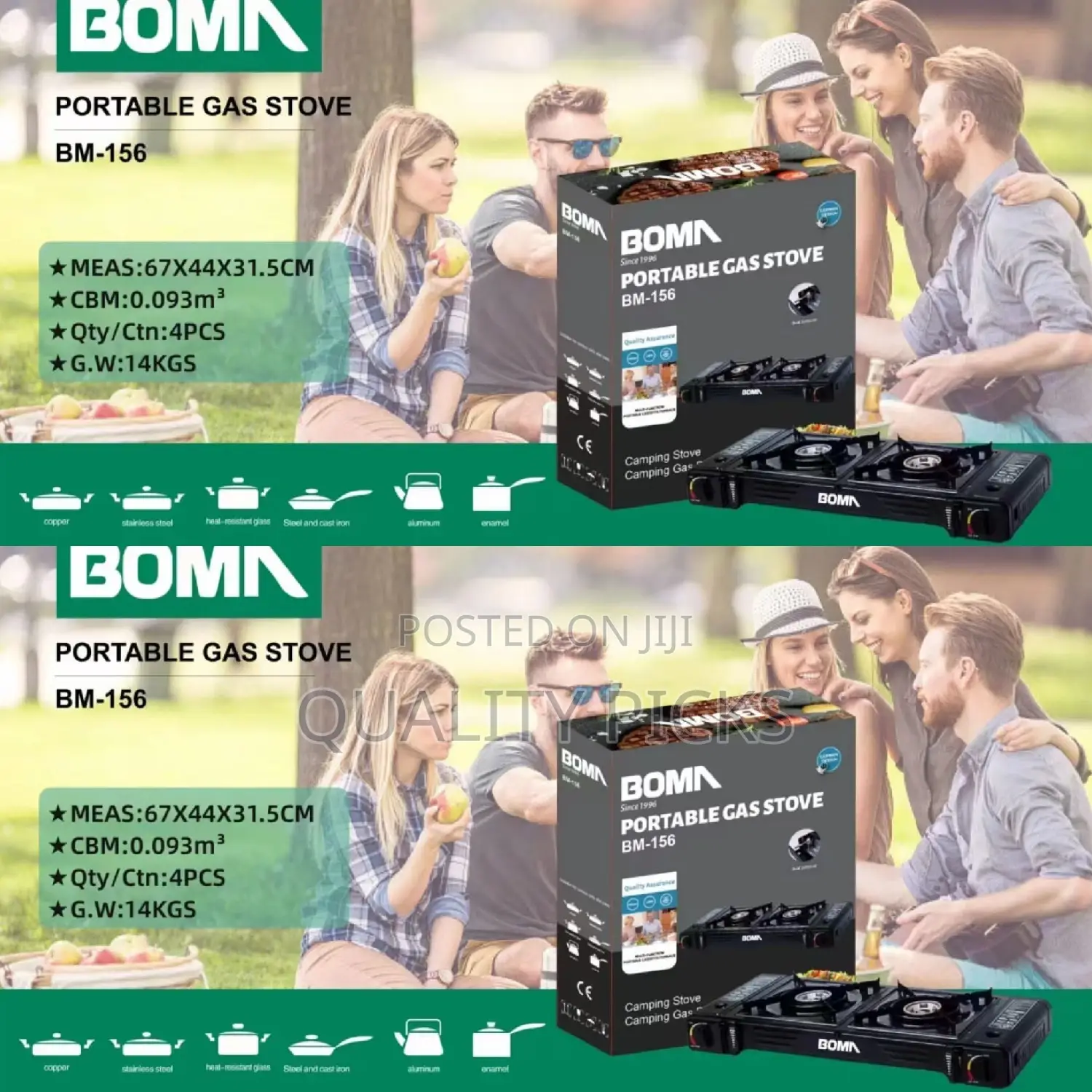 Electric BOMA Gass Stove