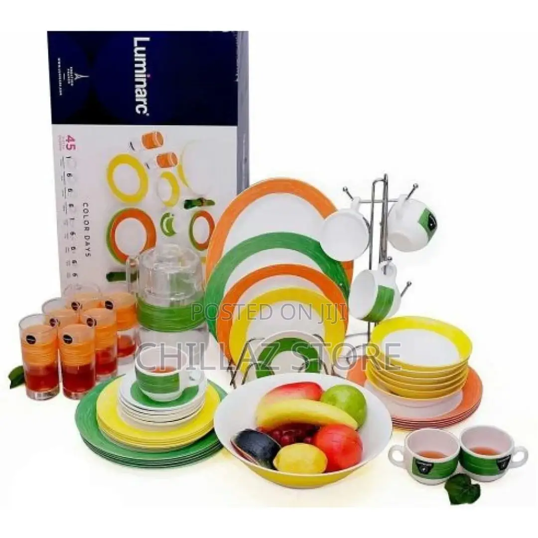 Luminarc Color Days Plates Dinner Set