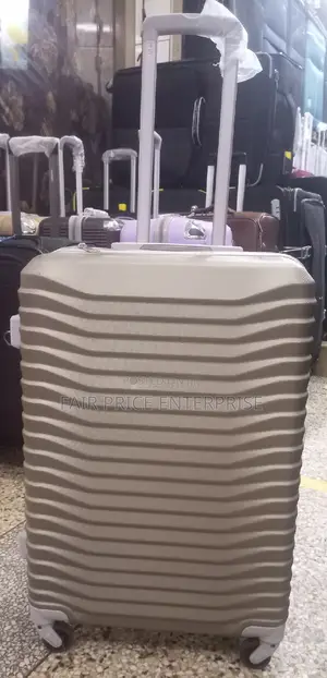 Classic Plastic Suitcases. Medium Size