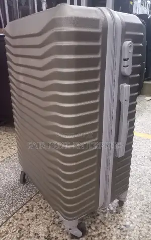 Classic Plastic Suitcases. Medium Size