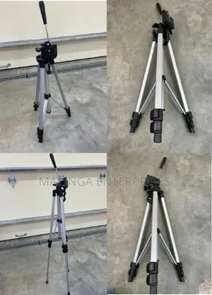 Height Adjustable Phone Tripod Stand and Holder