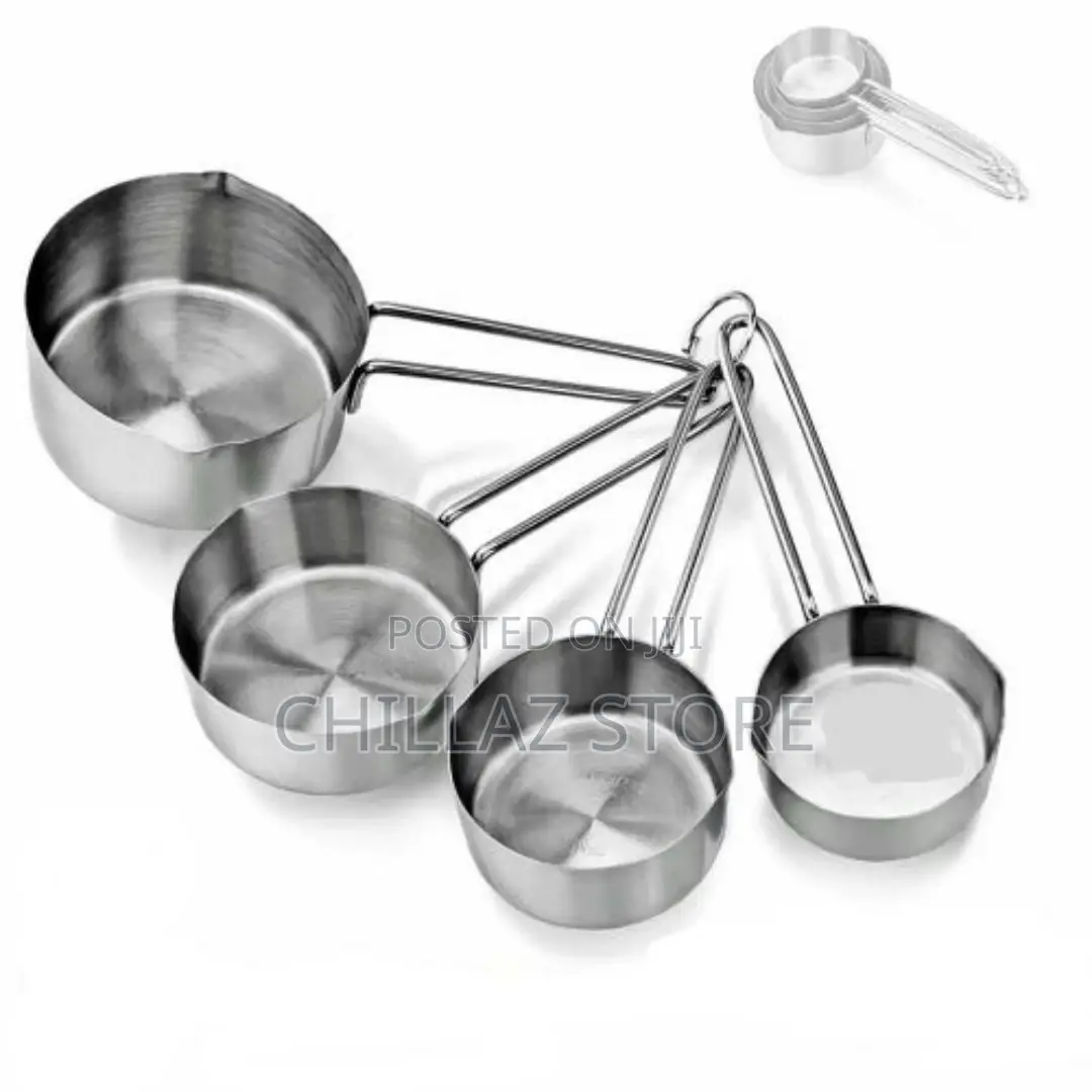 Kitchencraft Stainless Steel Measuring Cups Spoons