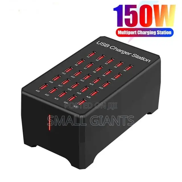 30 Ports Multi USB Charger Station
