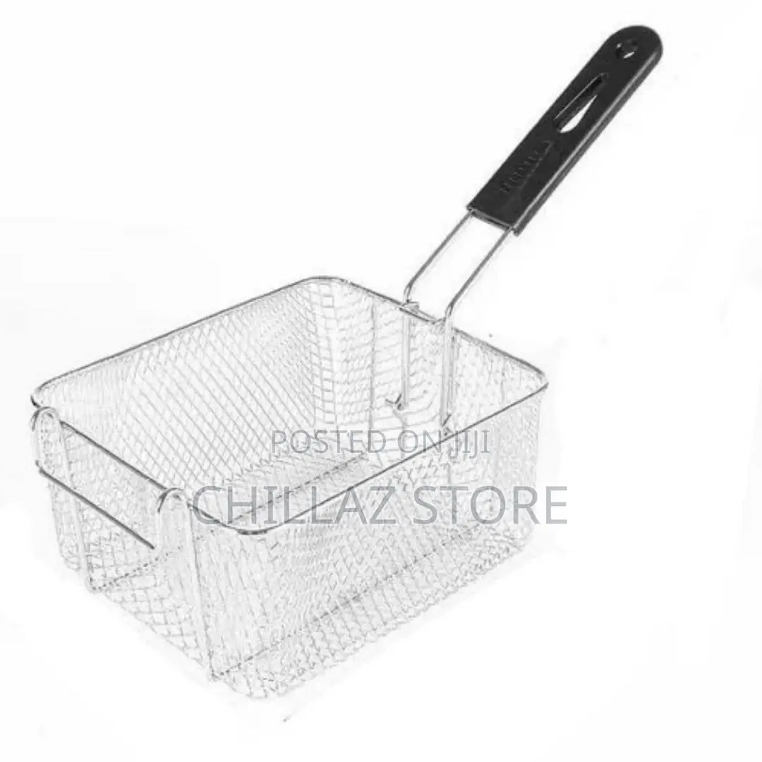 Fried Food Chicken Fish Chips Fry Basket Table Serving Tray