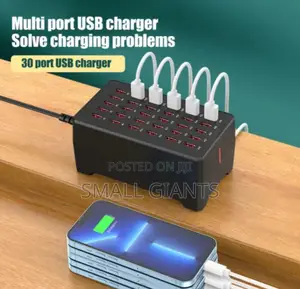 30 Ports Multi USB Charger Station