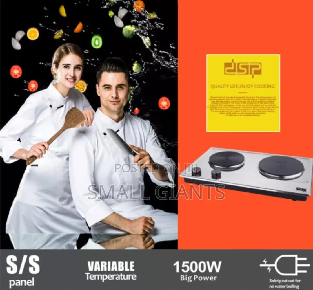 DSP 2 in 1 Electric Hotplate