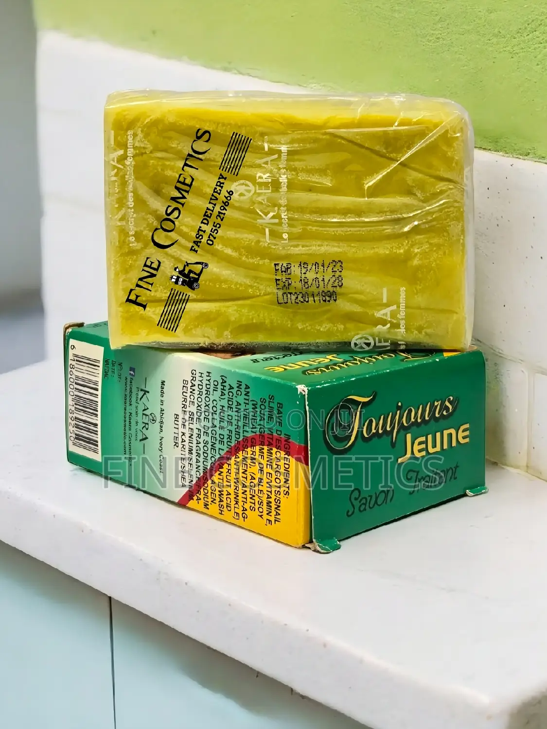 TOUJOURS JEUNE CORRECTOR SOAP for Darkspots + Stretch Marks