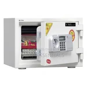 Dial Safe With Key And Combination Lock