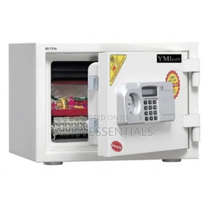 Dial Safe With Key And Combination Lock