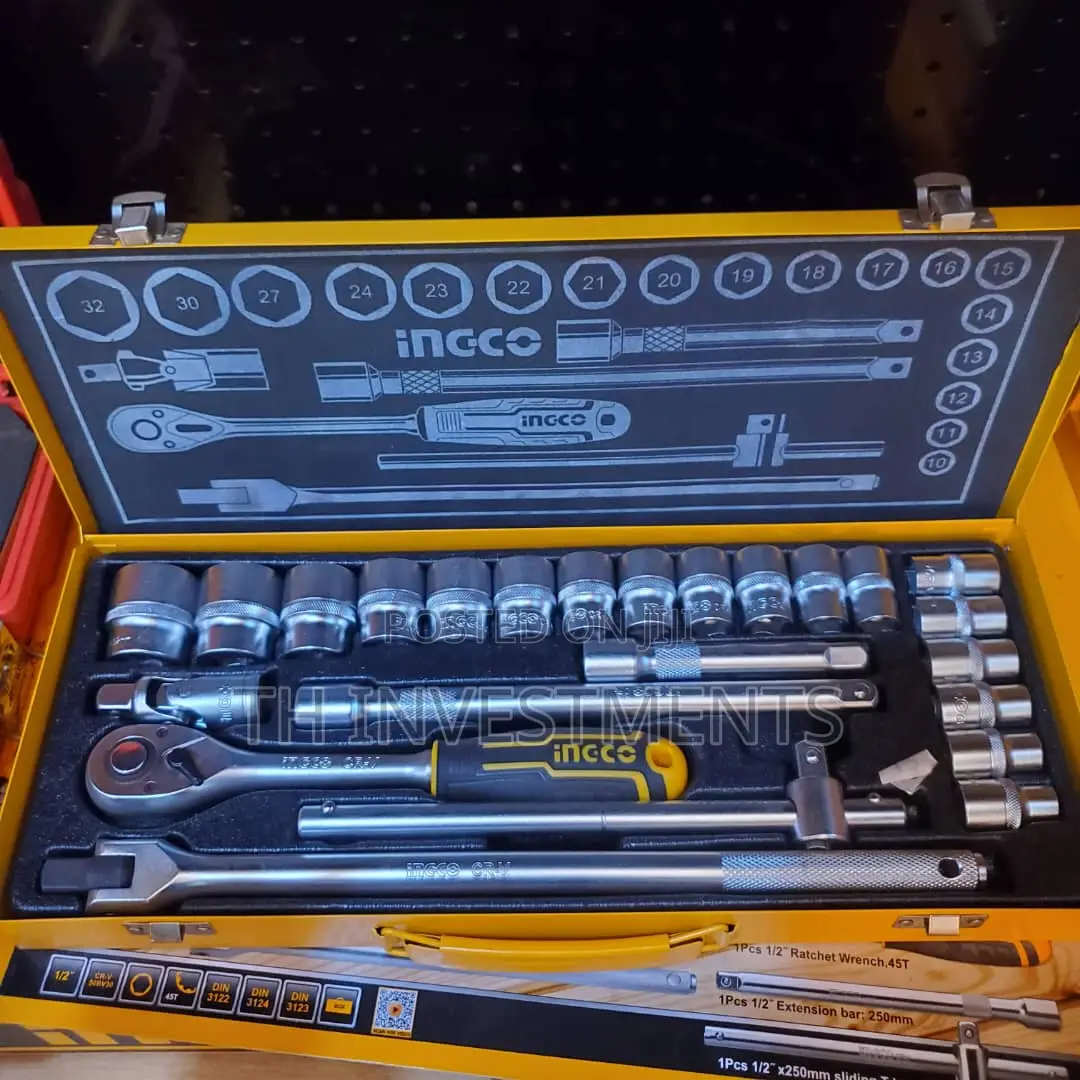 Ingco Spanners Tool Set 24pcs.