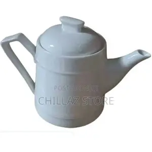Round Ceramic Teapot, 26 Ounces –