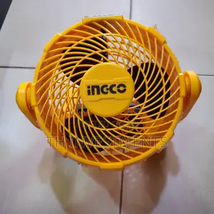 Ingco Lithium Ion Rechargeable Fan.
