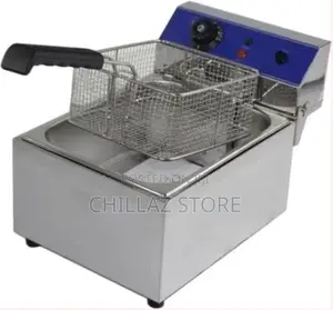 8 Litres Commercial Single Tank Electric Oil Deep Fryer