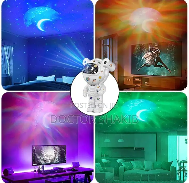 Great Design Kids Astronaut Night Light Projector Lamp