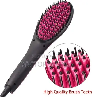 Electric Comb Brush 3 in 1 Ceramic Fast Hair Straightener