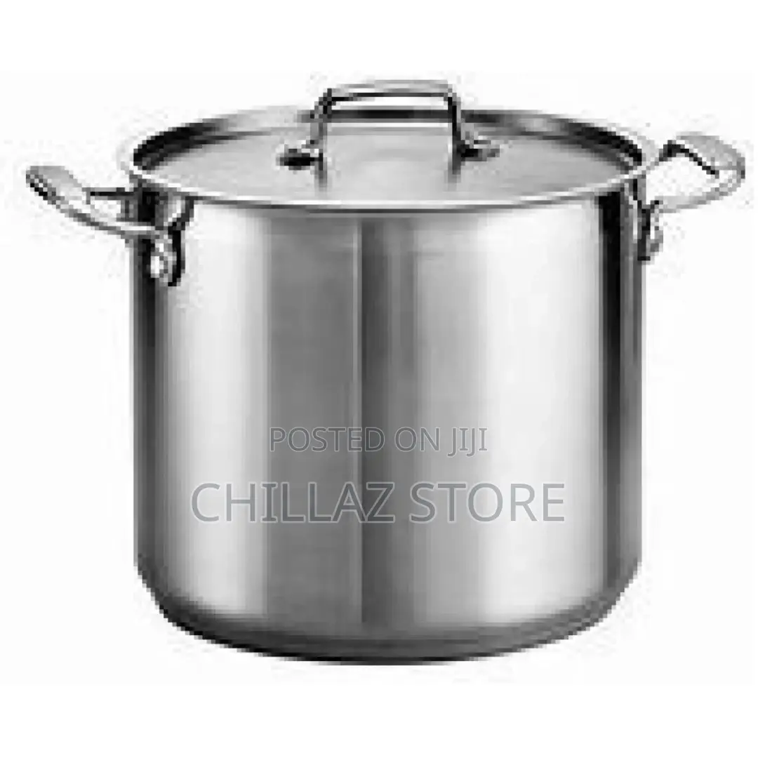 7 Pack of Cooking Pots – Silver