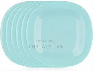 Luminarc Square Plain Design Dinner Plates