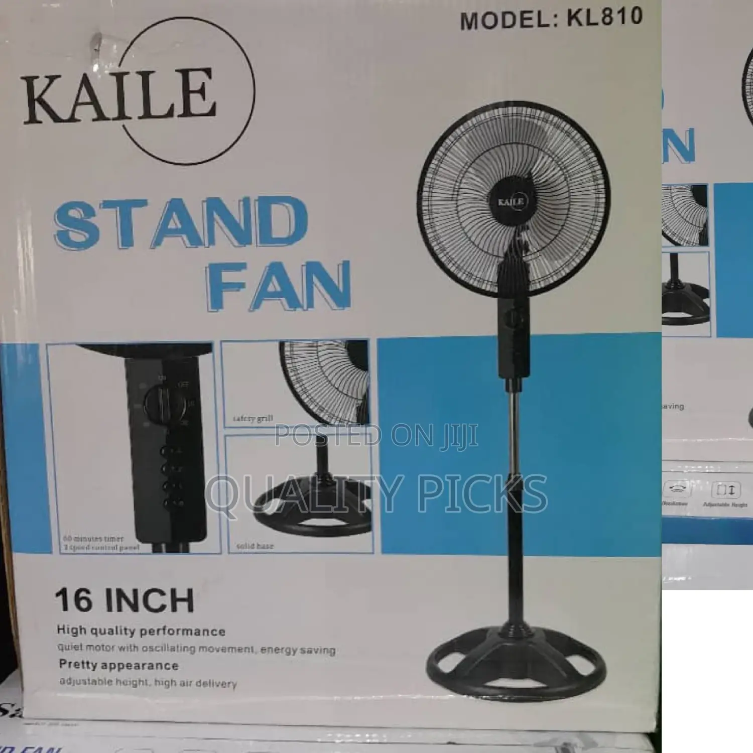 Brand Kaile Stand Fan