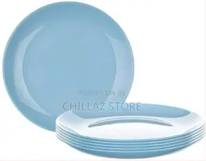 Luminarc Round Plain Design Dinner Plates –