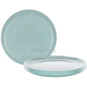 Luminarc Round Plain Design Dinner Plates –