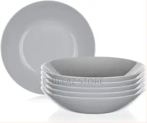 Luminarc 6 Pieces of Luminarc Round Plain Bowl Soup Plates