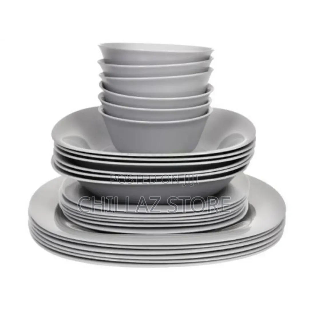 Luminarc 24 Pics Plates,Side Plates and Bowls Dinner Set