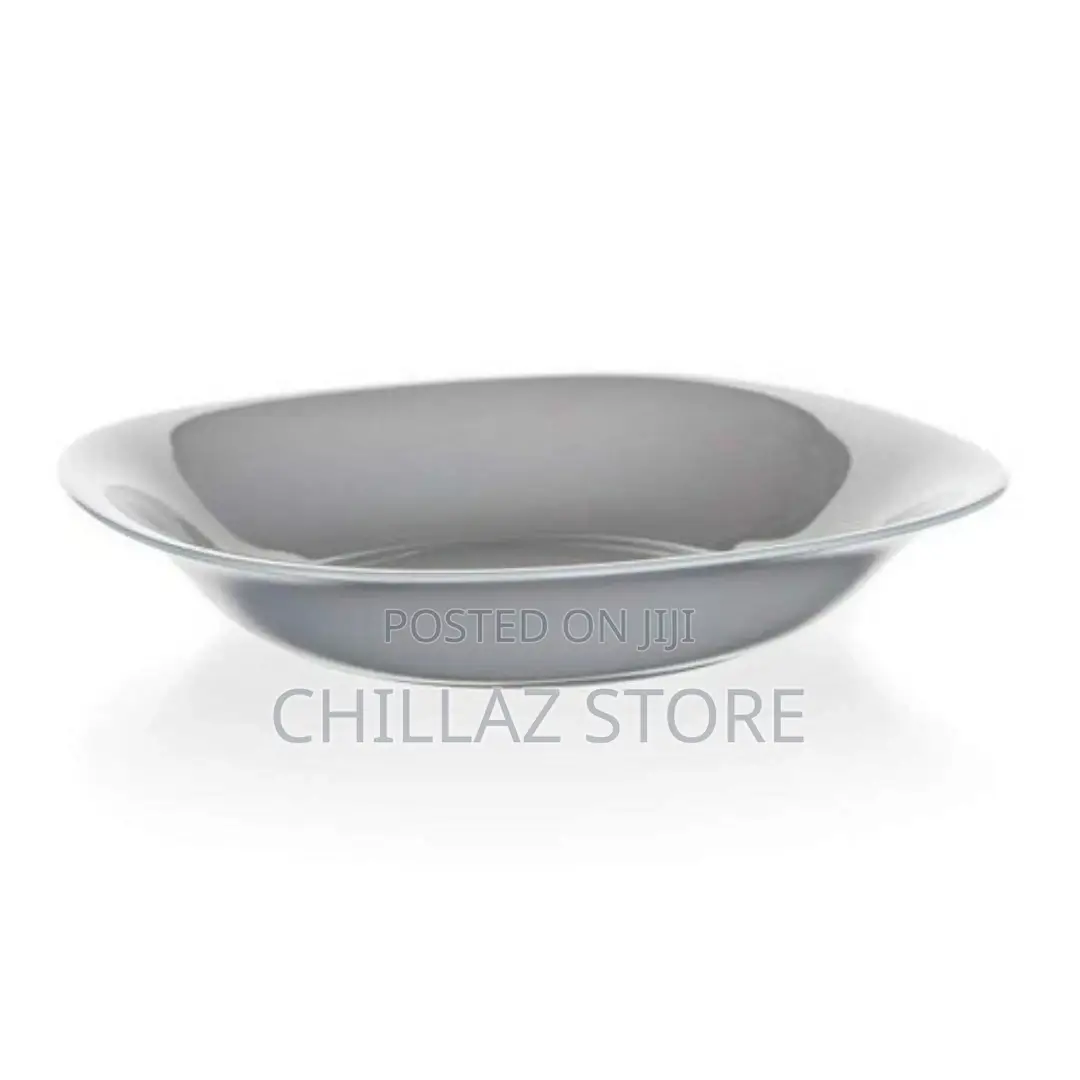 6 Pieces of Luminarc Square Plain Bowl Soup Plates