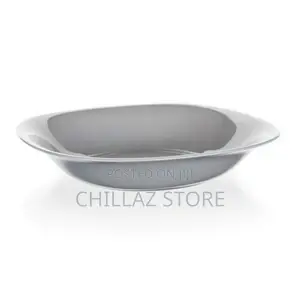 6 Pieces of Luminarc Square Plain Bowl Soup Plates