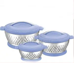 3pcs Insulated Hot Pot Dishes Food Warmer Casseroles