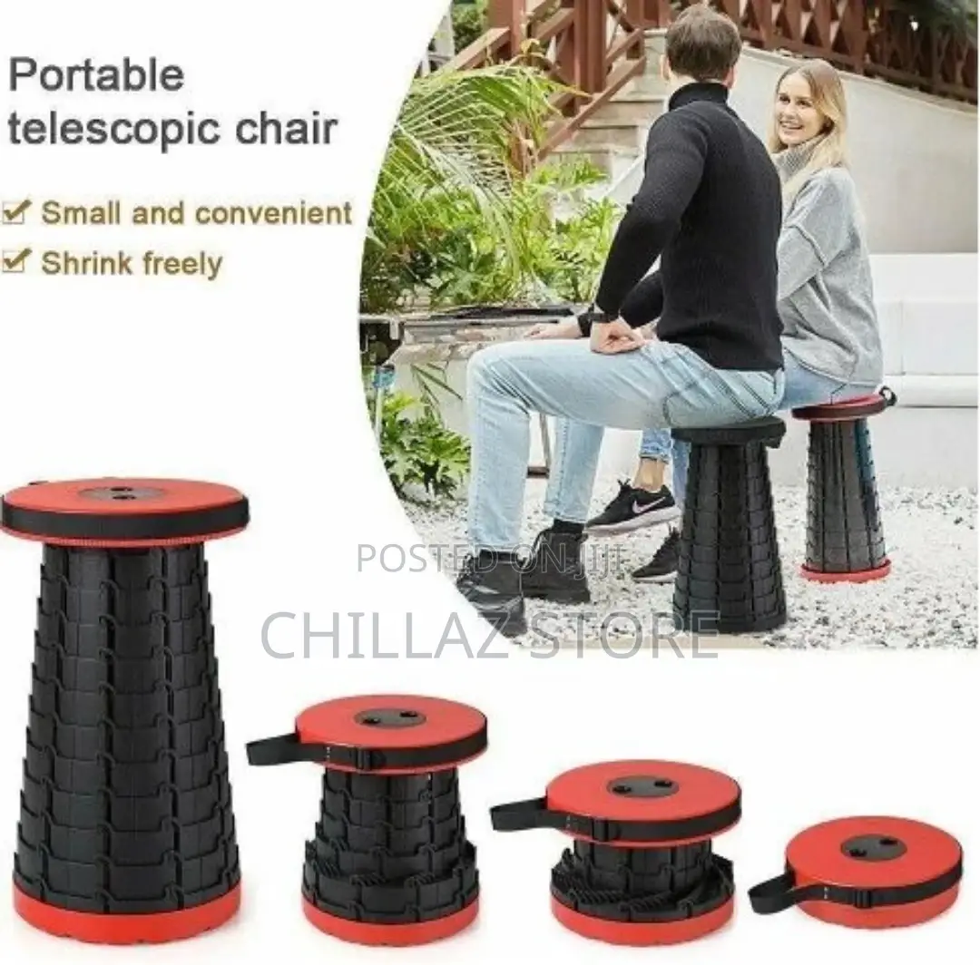 Folding Extension Stool Portable Lightweight Chair