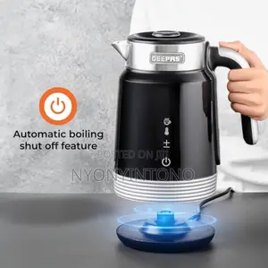 Geepas Smart Stainlesssteel Kettle 1.7L Wifi Internet Kettle
