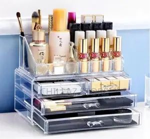 Acrylic Cosmetics Makeup Organizer Storage Box Drawers