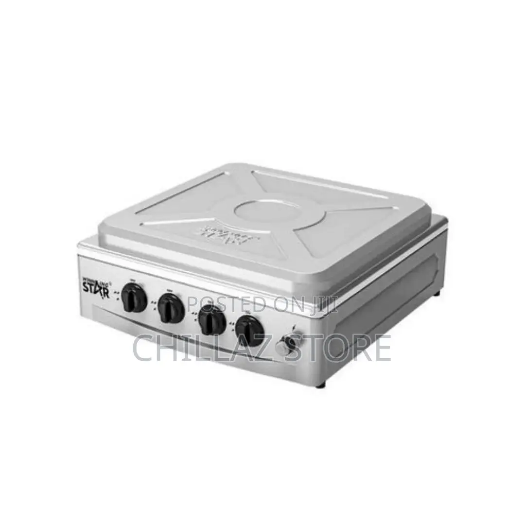 Winningstar 4 Burner Gas Stove Black Burner