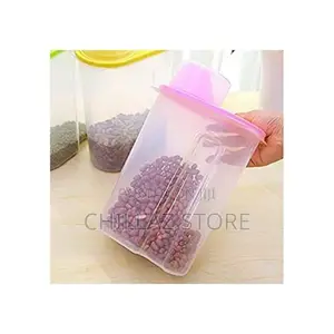 2.5 Litre Food Plastic Storage Grains Cereal Container