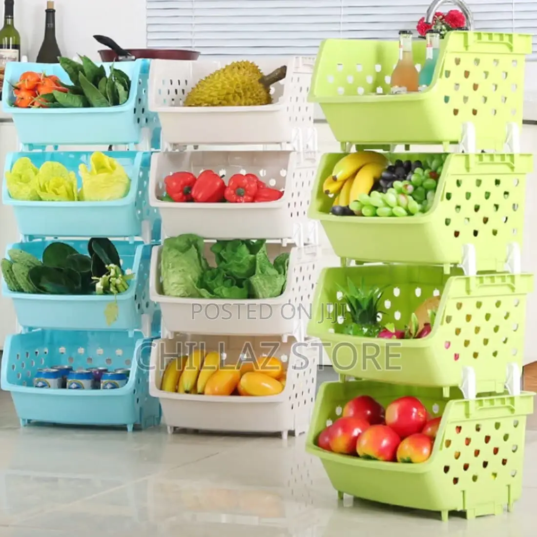 Bathroom/Kitchen Storage Organizer Rack