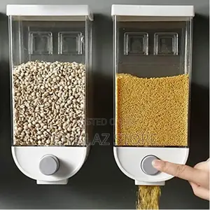 Wall-Mounted Cereal Dispenser, Food Storage Container