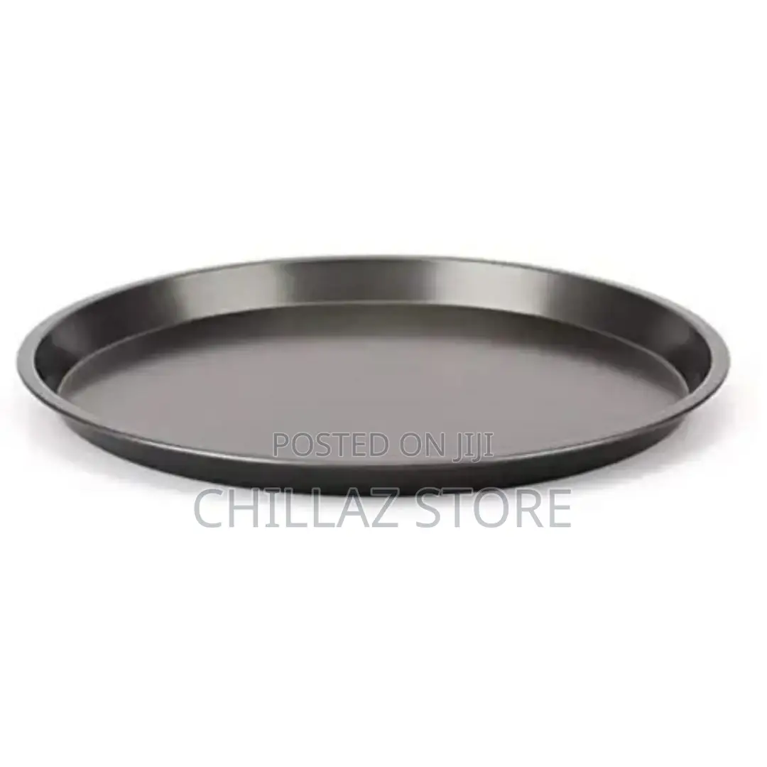 Non-Stick Pizza Steel Baking Round Oven Tray